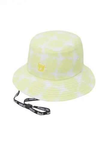 Golf Women s Lemon Yellow Pattern Bucket HatWGRCX24322YEX Domestic Product GQ0Z24052281037 - WAAC - BALAAN 1