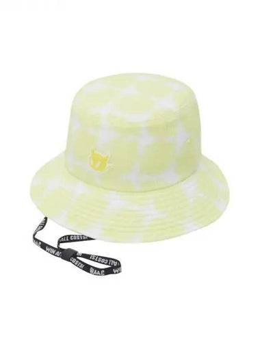 Golf Women s Lemon Yellow Pattern Bucket Hat WGRCX24322YEX Domestic Product GQ0Z24052281037 - WAAC - BALAAN 1