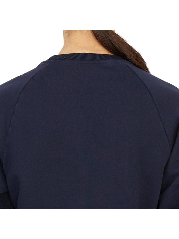 Fox Head Patch Adjusted Sweatshirt Navy - MAISON KITSUNE - BALAAN 8