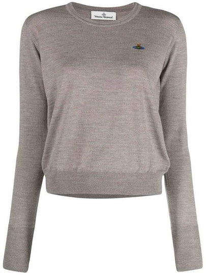 Bea Jumper Knit Top Grey - VIVIENNE WESTWOOD - BALAAN 2