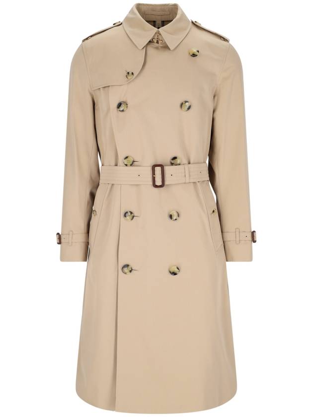 Long Kensington Heritage Trench Coat Honey - BURBERRY - BALAAN 2