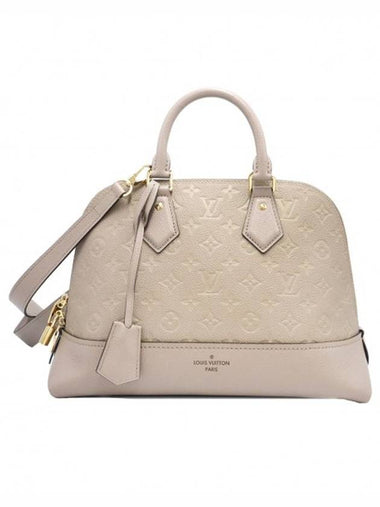 Women s Louis Vuitton M44885 Tourtel Beige Monogram Empreinte Neo Alma PM Tote 2WAY gt bag Gangbuk used luxury goods - LOUIS VUITTON - BALAAN 1