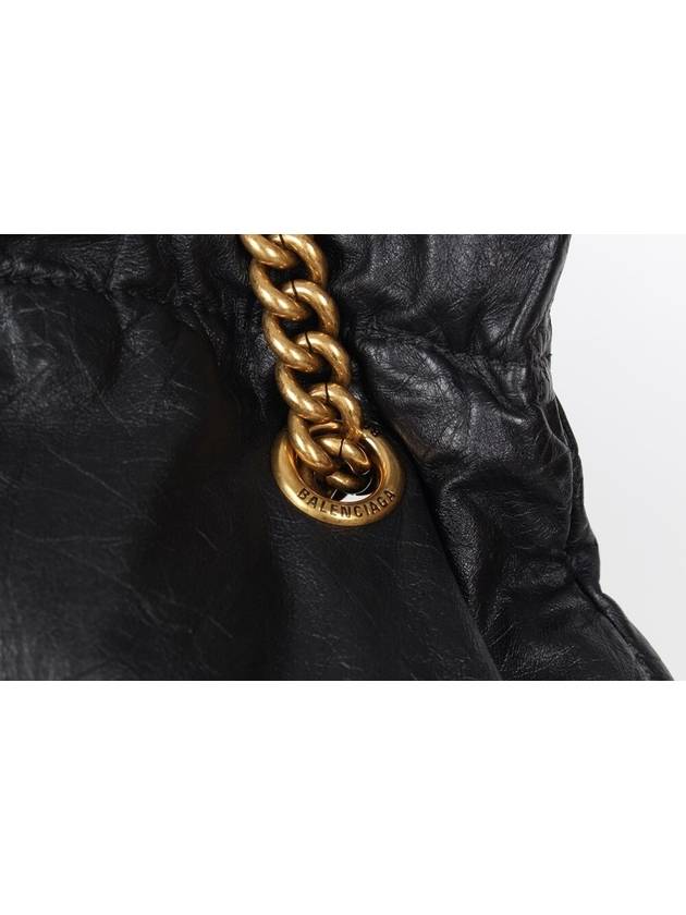 Crush Chain Tote Bag Black - BALENCIAGA - BALAAN 5