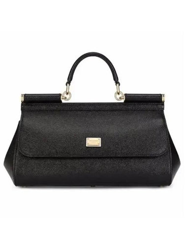 Sicily M Tote Bag Black - DOLCE&GABBANA - BALAAN 1