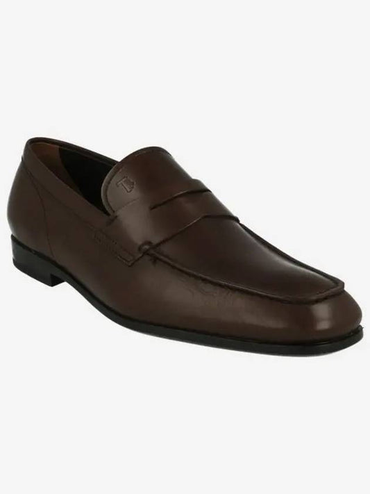 Men's Penny Leather Loafers Brown - TOD'S - BALAAN 2