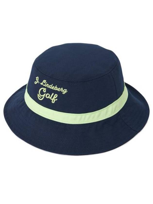 Lukas Embroidery Logo Golf Bucket Hat Navy - J.LINDEBERG - BALAAN 2