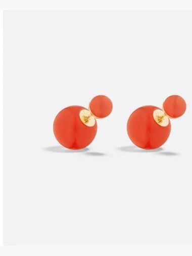 Riviera Tribales Earrings Orange Gold - DIOR - BALAAN 1