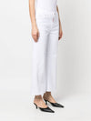 Crop Wide Jeans White - DSQUARED2 - BALAAN 6