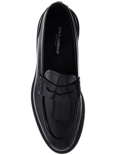 brushed leather loafers - DOLCE&GABBANA - BALAAN 2