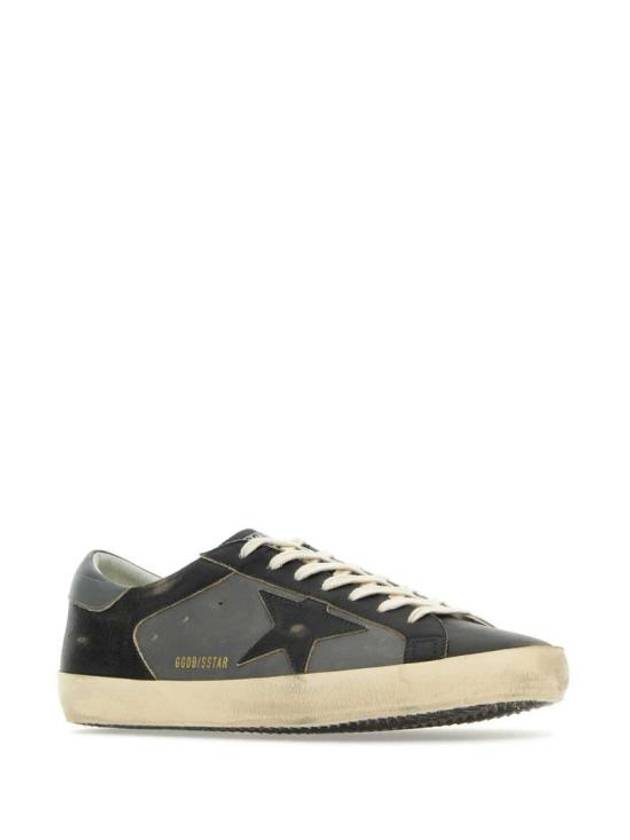 Superstar Low Top Sneakers Black Grey - GOLDEN GOOSE - BALAAN 3