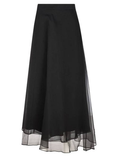 Brunello Cucinelli Skirts Black - BRUNELLO CUCINELLI - BALAAN 1