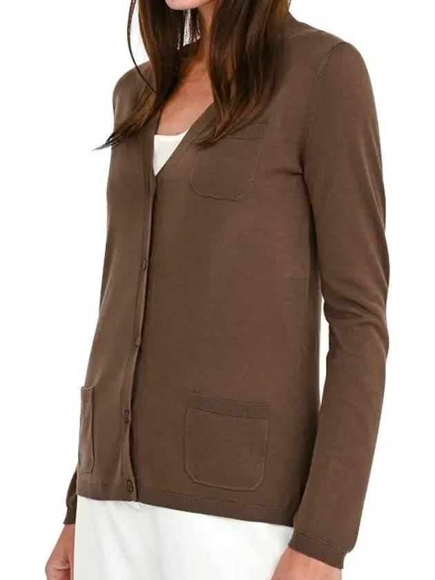 Women's Erice Cardigan Brown - MAX MARA - BALAAN 4