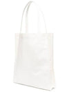 Logo Print Tote Bag White - ACNE STUDIOS - BALAAN 4