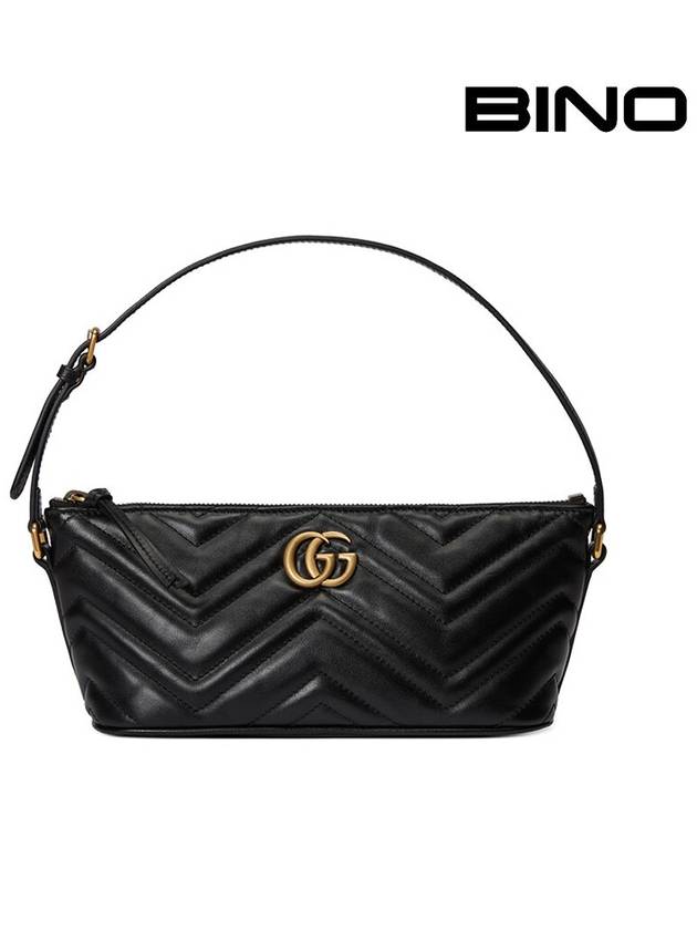 GG Marmont Shoulder Bag Black - GUCCI - BALAAN 2