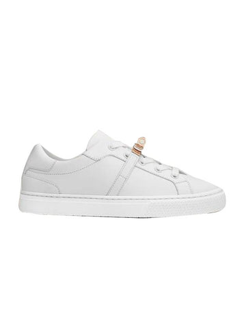 Kelly gold sneakers white - HERMES - BALAAN 1