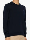 Maison Kitsune Bold Fox Head Patch Men s Wool Knit MM00815 P476 - POLO RALPH LAUREN - BALAAN 3