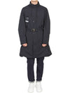 Metropolis Series Gore-Tex 3L Infinium Belted Single Coat Navy - CP COMPANY - BALAAN 9