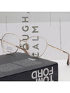 Glasses frame MM5062D 028 round titanium gold frame glasses - MAX MARA - BALAAN 2