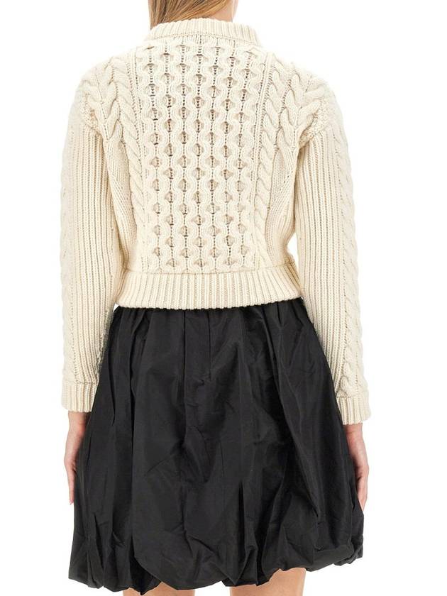 Patou Woven Sweater - PATOU - BALAAN 3