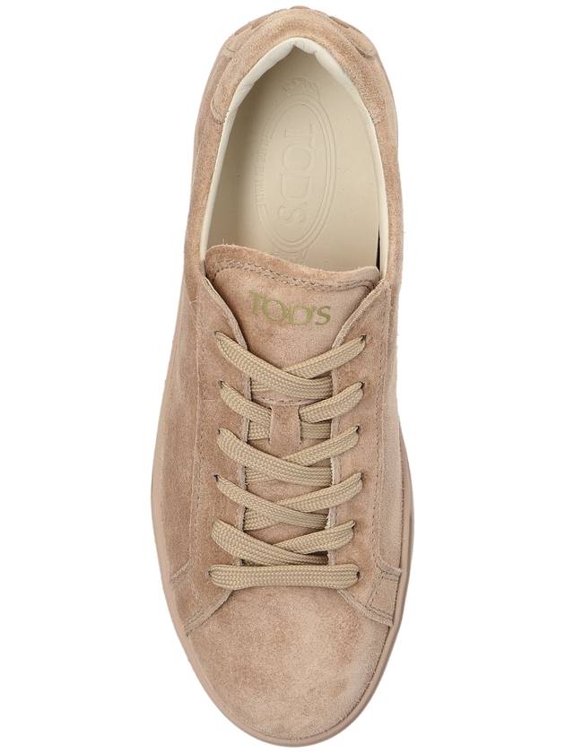 Tod’s Suede Sneakers, Women's, Beige - TOD'S - BALAAN 6