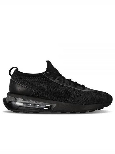 Air Max Flyknit Racer Next Nature Low Top Sneakers Black - NIKE - BALAAN 2