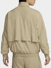 NSW Solo Swoosh Woven Track Jacket Khaki - NIKE - BALAAN 3