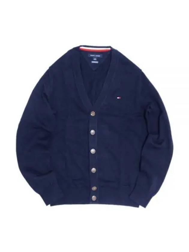 Essential Signature Cardigan Dessert Sky - TOMMY HILFIGER - BALAAN 2