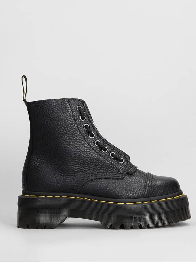 Sinclair Nappa Leather Walker Boots Black - DR. MARTENS - BALAAN 2