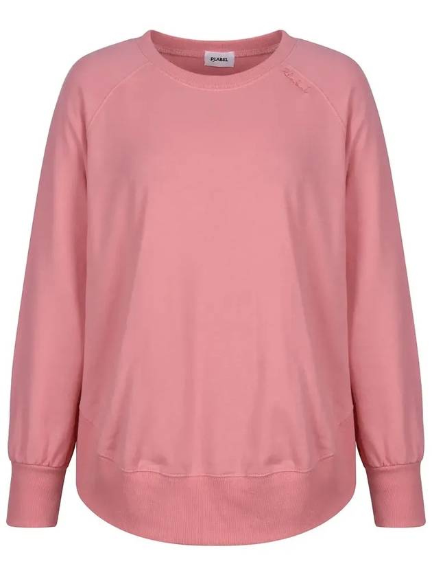 Hemline loose fit sweatshirt MW4SE481 - P_LABEL - BALAAN 10