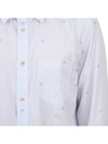 Cotton Long Sleeve Shirt White - GUCCI - BALAAN 9