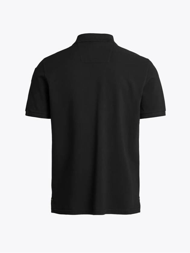 Basic Polo Shirt Black - PARAJUMPERS - BALAAN 3