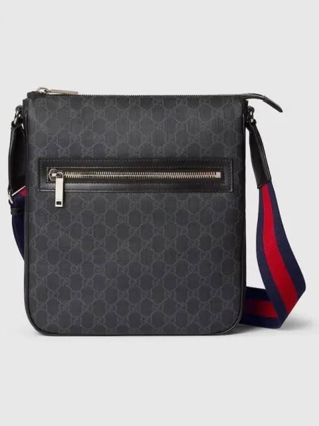 GG Supreme Cross Bag Black - GUCCI - BALAAN 2