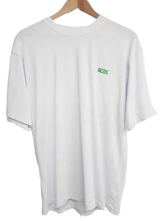 M020067 01 White short sleeve tshirt - GCDS - BALAAN 1