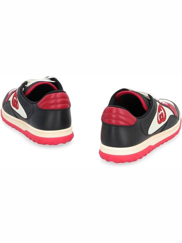 Mac80 Interlocking G Low Top Sneakers Red Black - GUCCI - BALAAN 5