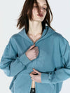 Runway Mugung Vintage Zip Up Hoodie Aqua - ULKIN - BALAAN 3