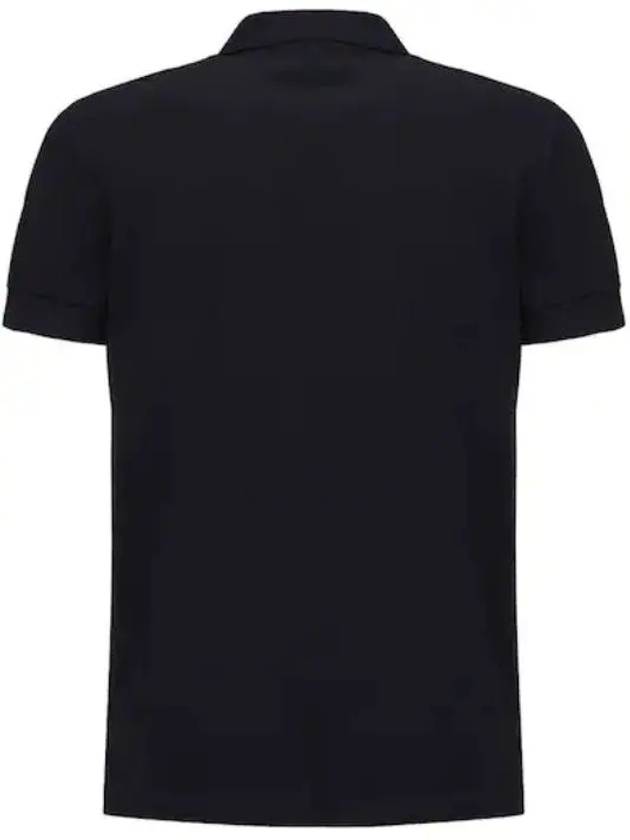 Garmentdyed cotton shortsleeve polo tshirt - TOM FORD - BALAAN 3