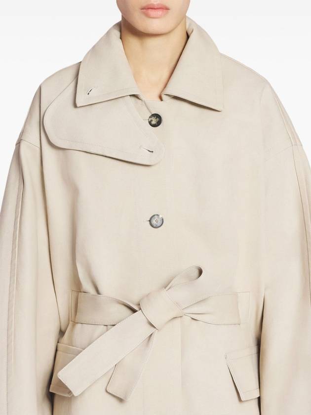 Lanvin Coats Beige - LANVIN - BALAAN 5