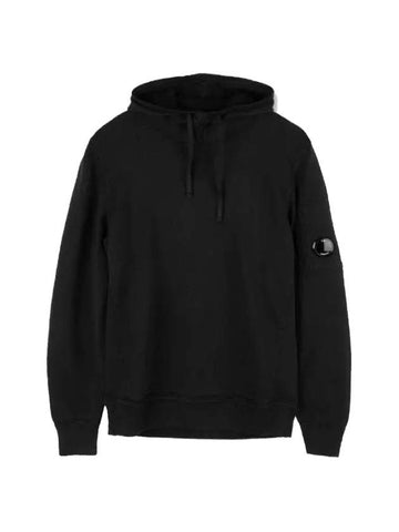 Lens Wappen Sandshell Hoodie Navy - CP COMPANY - BALAAN 1