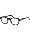 Blue light blocking glasses frame TF5808B 001 Eye protection horn frame - TOM FORD - BALAAN 7