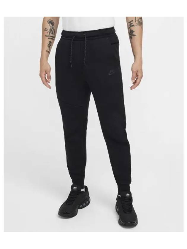 Tech Fleece Jogger Track Pants Black - NIKE - BALAAN 1