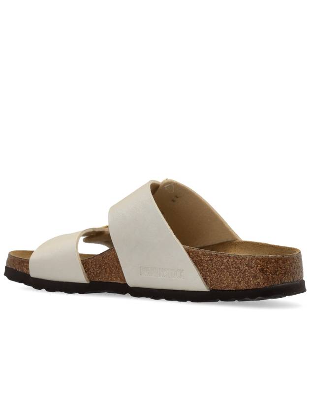 Birkenstock Slippers Sydney Cushion Buckle, Women's, Cream - BIRKENSTOCK - BALAAN 5