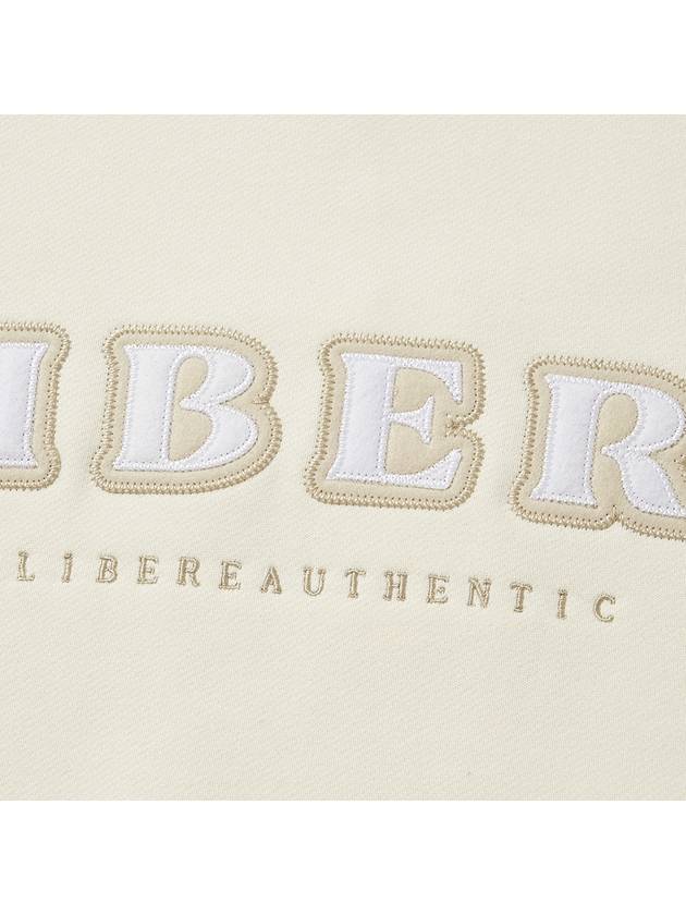 LOGO SWEATSHIRT IVORY - LIBERE - BALAAN 5