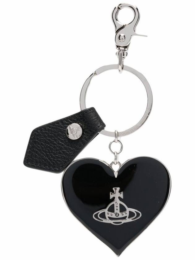 Mirror Heart ORB Keyring Black 8203011WUOM0014 N403 - VIVIENNE WESTWOOD - BALAAN 1