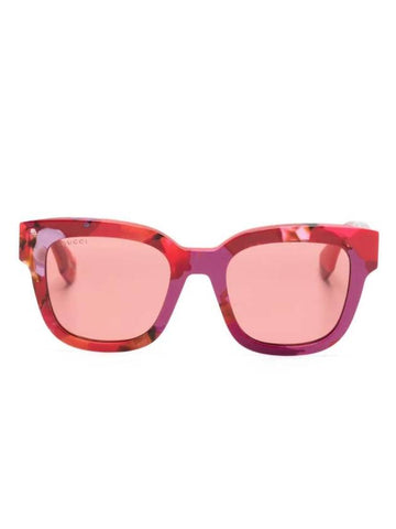 tortoiseshell square frame sunglasses GG1624S - GUCCI - BALAAN 1