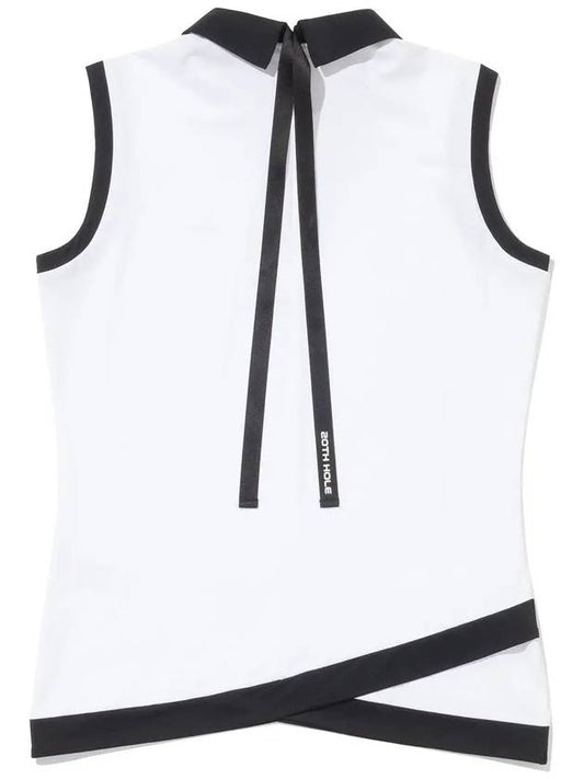 Color combination point sleeveless WHITE - 20THHOLE - BALAAN 2