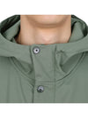 Light Soft Shell R E Dye Technology In Recycled Polyester Hooded Jacket Green - STONE ISLAND - BALAAN 8