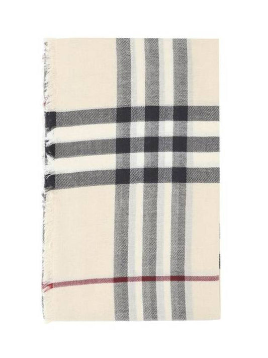 24FW Muffler Scarf 8090720A1450 BEIGE - BURBERRY - BALAAN 1