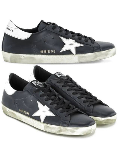 Superstar White Tab Sneakers Black - GOLDEN GOOSE - BALAAN 2