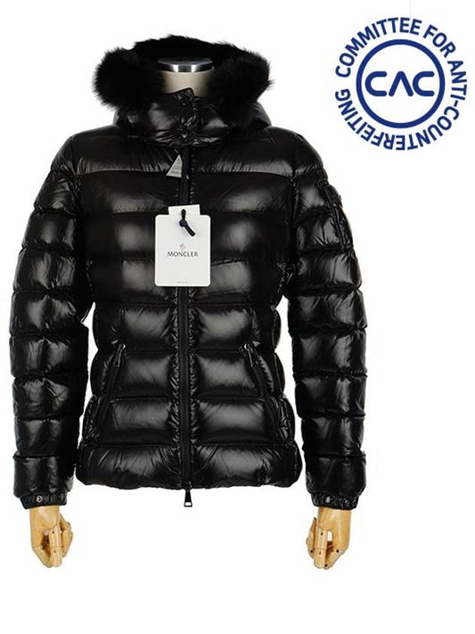 4631425 C0061 999 BADYFUR Glossy Black Hood Fur Padding - MONCLER - BALAAN 2