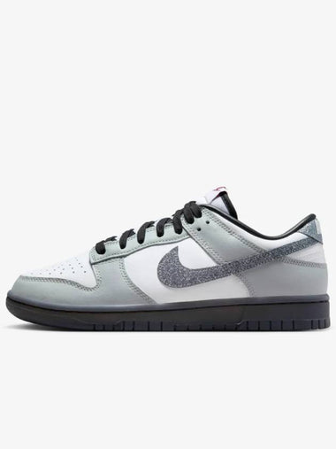 Dunk Low LX Low Top Sneakers White Light Smoke Grey - NIKE - BALAAN 1